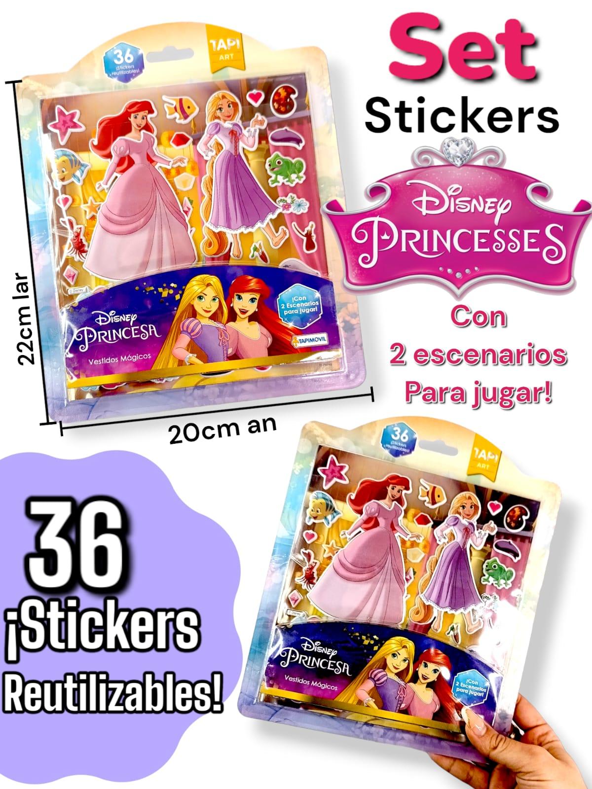 Set Stickers Disney PRINCESA
